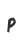 p