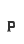 P