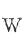 W