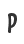 P