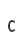 C