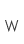 w