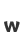 w