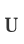 U