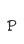 P