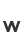 w