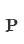 P