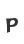 P