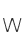 W