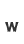 w