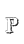 P