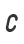 c