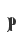 P