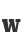 w