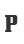 P