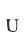 U