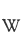 W