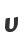 u