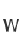 W