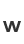 w