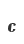 c