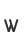 w