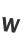 w