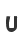 U