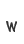 w