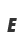 E