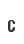 c