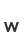 w