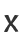 x