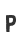 P