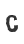 c