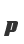 p