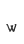 w