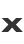 X