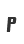 P