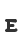 E