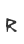 R