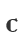 c