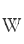 W