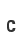 c