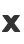 X