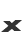 X