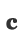 c