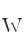 W