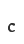 c