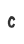 c